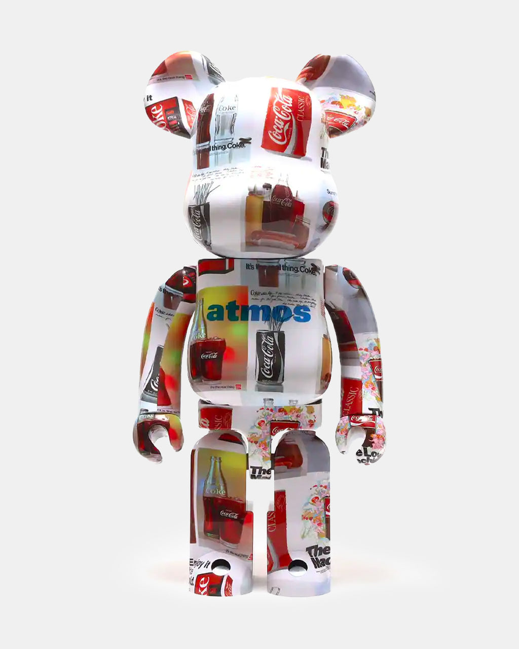 BE@RBRICK atmos x Coca-Cola 1000％ CLEAR