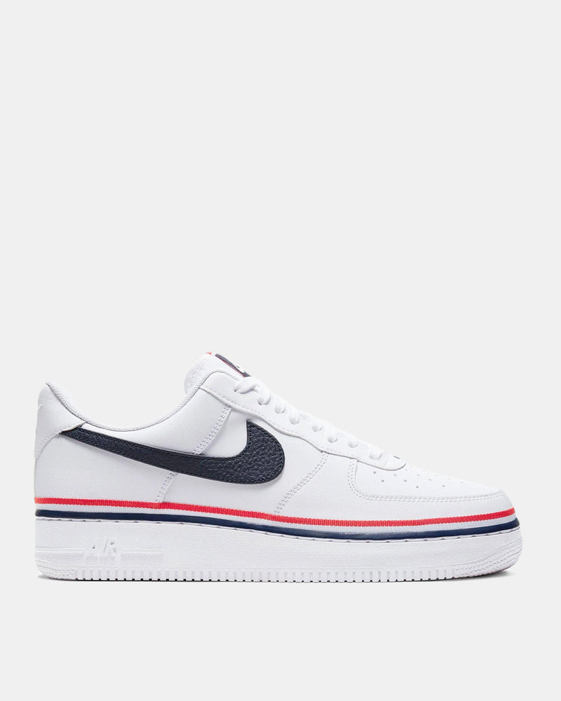 Nike Air Force 1 '07 LV8 White / Black / Obsidian Low Top Sneakers